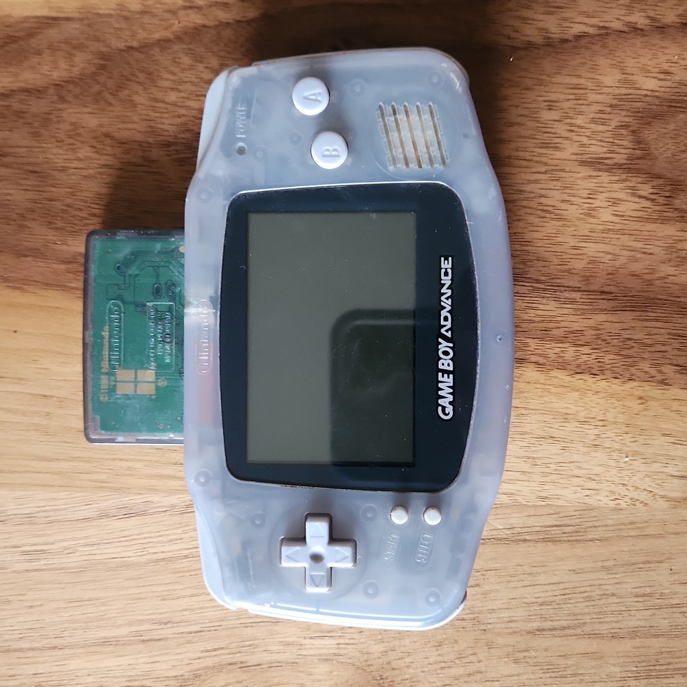 Gameboy advance and super Mario bros deluxe